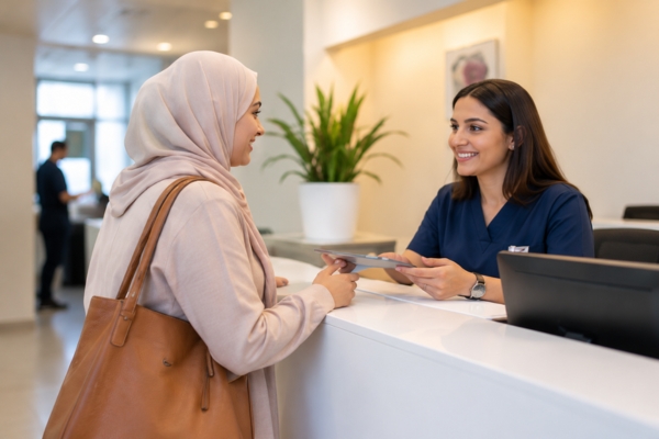 من التعرّف إلى العيادة إلى الحجز معها